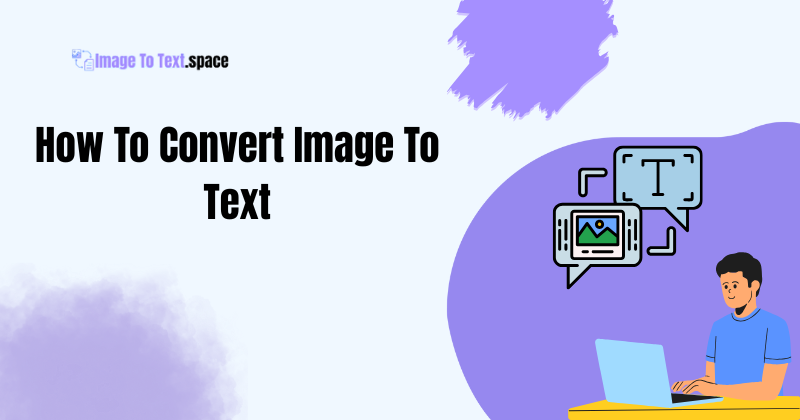 how to convert image to text